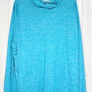Men's Wolverine Hoodie Turquoise Size XL